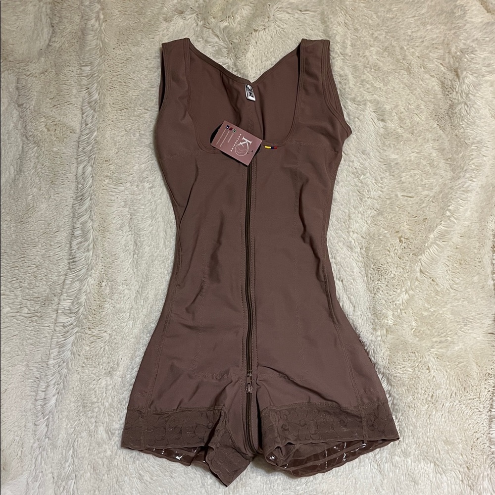 Brown Shapewear Bodysuit